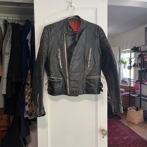 Leather jacket